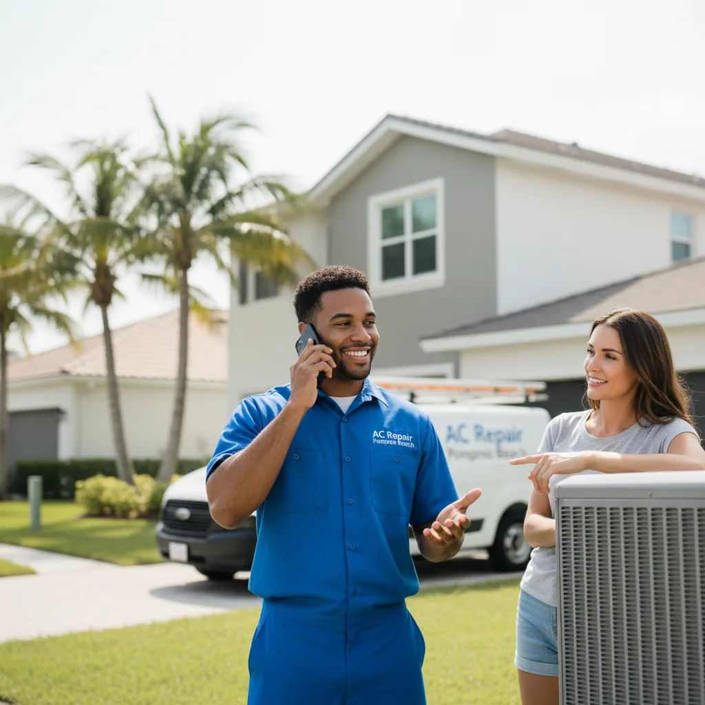 AC Repair Pompano Beach customer support in Fountain Valley